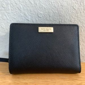 Kate Spade Black Leather Wallet